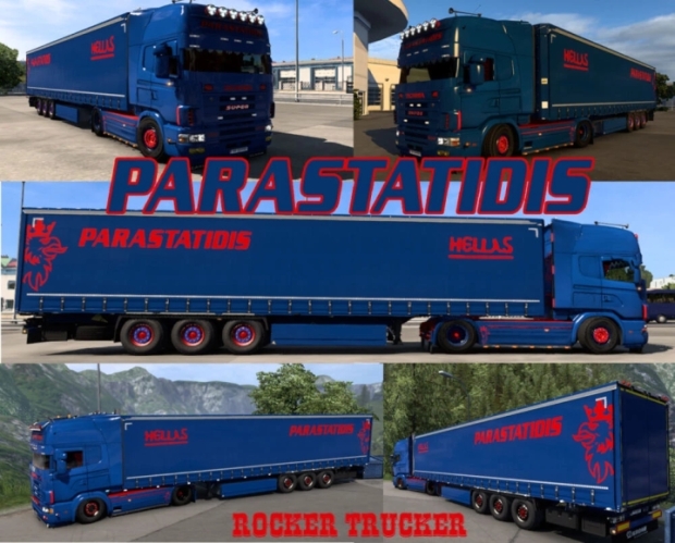 ETS2 - Parastatidis Skin Pack