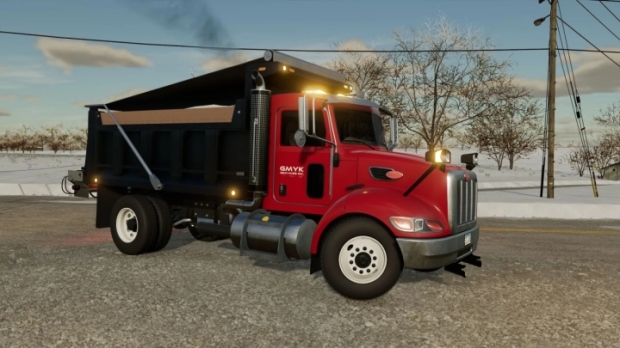 FS22 - Peterbilt 340 Salter Truck V1.0