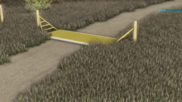 FS22 - Placeable Cattle Guard V1.0