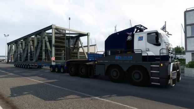 ETS2 - Renault Kerax Tractomas 8x8 Truck V1.1