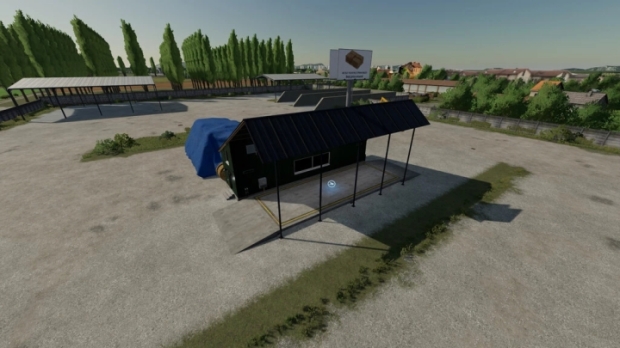 FS22 - Rice Bales Selling Point V1.0