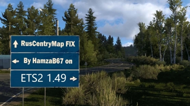 ETS2 - RusCentryMap Fix V1.0