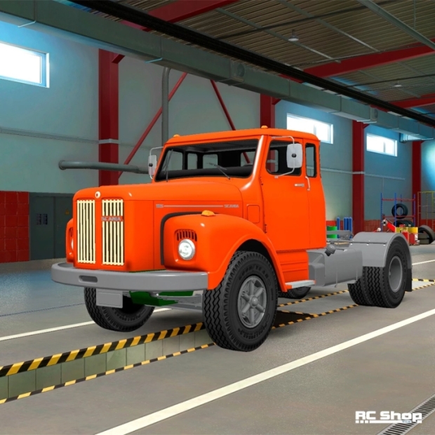 ETS2 - Scania L 101 + L 110 + L 111 e Graneleira 2000 Guerra - RC V1.0