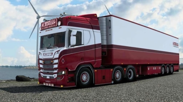 ETS2 - Scania R530 + Chereau H.Teunissen V1.0