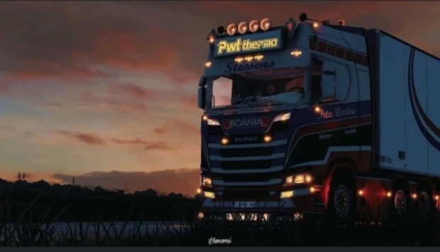 ETS2 - Scania S500 PWT Stessens + JP Vis Trailer V5.1