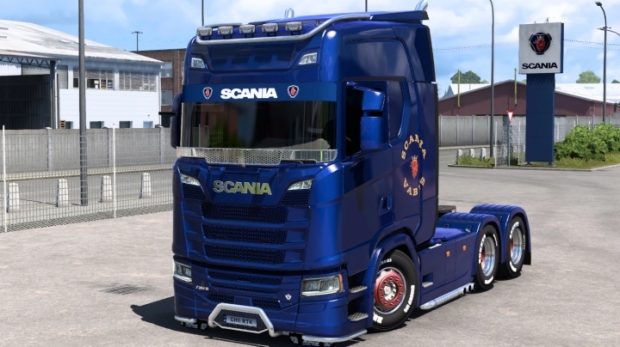 ETS2 - Scania Windows Sticker Pack V0.3