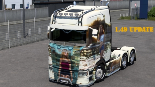 ETS2 - Scania Woman Skin 03 Update