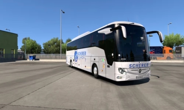 ETS2 - Scherer Reisen Skin for Tourismo 16 RHD 2020 V1.0