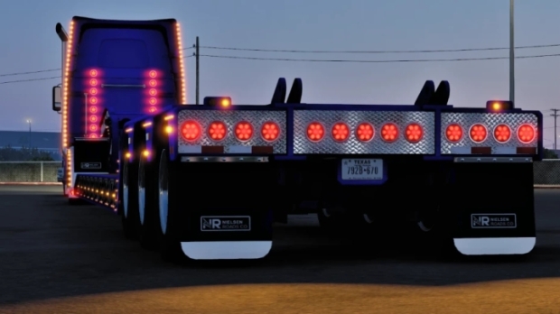 ATS - SCS Lowboy Trailer Accessories Pack V1.0