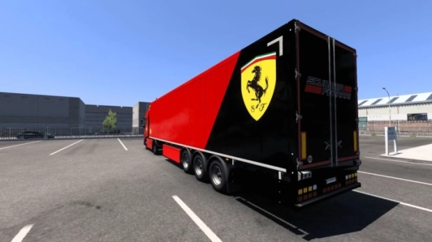 ETS2 - Scuderia Ferrari Skin F1 Team V1.0