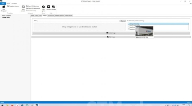 ETS2 - Templates for the Tirsan v1 DLC