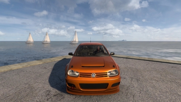 ETS2 - Volkswagen Golf Mk4 1.9TDI With Popcorn