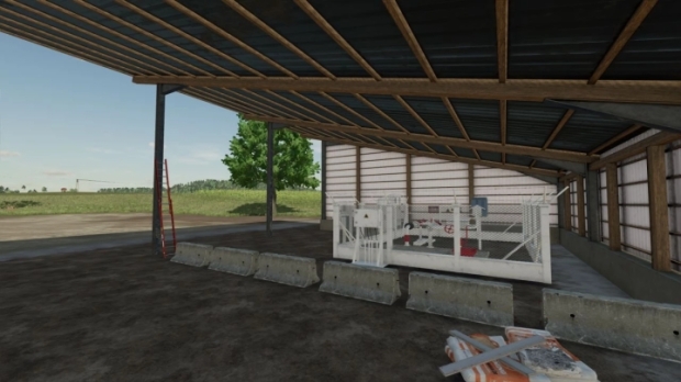 FS22 - Workshop with Electrical Station V1.0