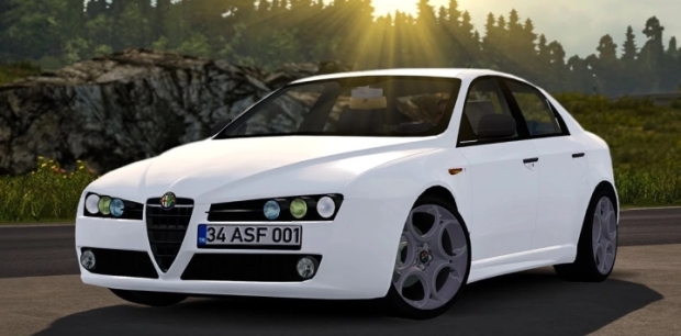 ETS2 - Alfa Romeo 159 + Interior V1.150