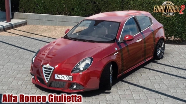 ETS2 - Alfa Romeo Giulietta + Interior V1.150