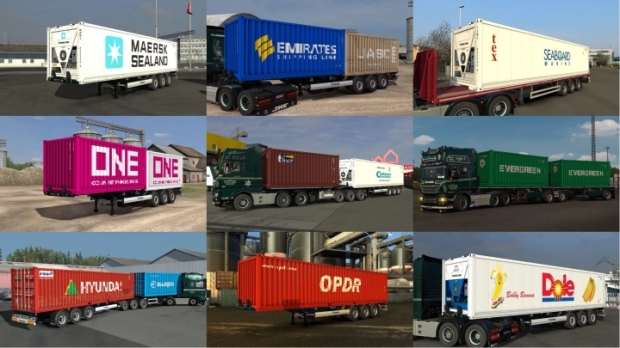 ETS2 - Arnooks Container Pack V17