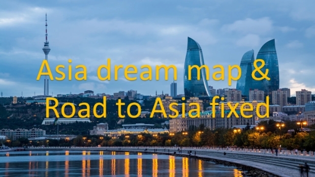 ETS2 - Asia Dream Map & Road to Asia Fixed V0.1