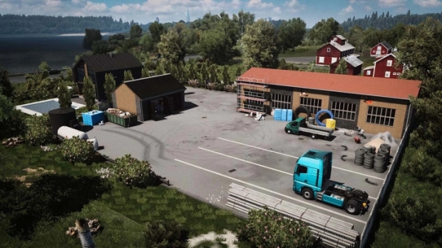 ETS2 - Base Near Linkoping V1.0