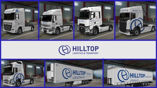 ETS2 - Combo Skin Hilltop Logisztikai