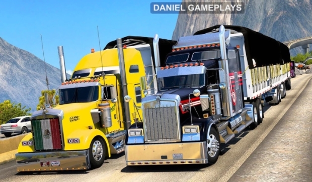 ATS - Convoy Iceroad Megamod V1.0