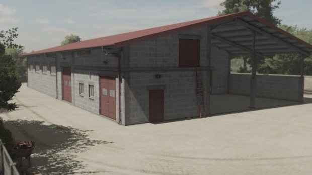 FS22 - Cow Barn 20x35 V1.0
