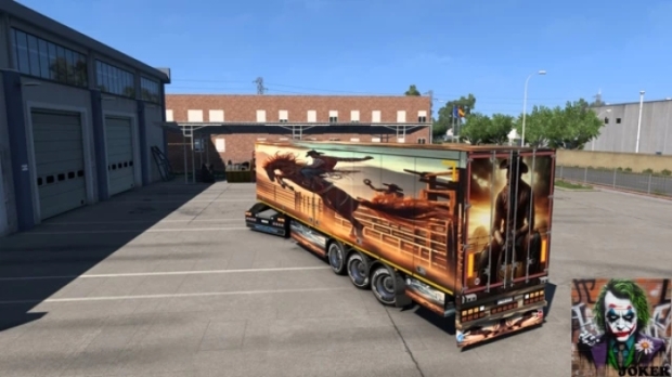 ETS2 - Cowboy Trailer Skin 02