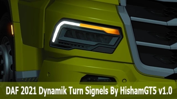 ETS2 - DAF 2021 Dynamik Turn Signels V1.0