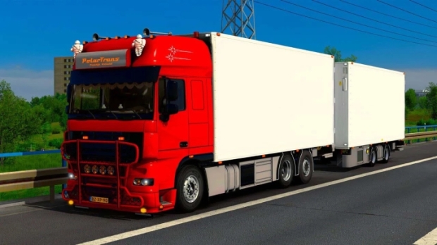 ETS2 - DAF XF Combi + Trailer Fix V2.0