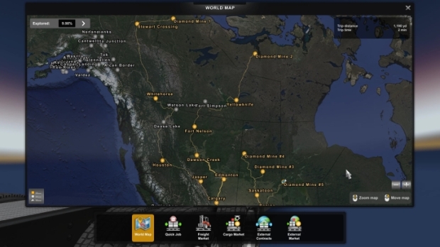 ATS - Diamond Mine Ice Road Map V1.49i