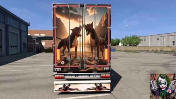 ETS2 - Dog Mudflaps 01