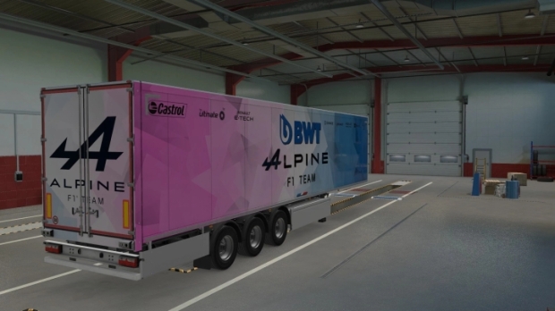 ETS2 - F1 Trailers Pack 2024 V1.0