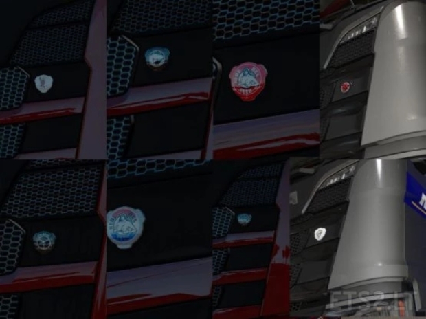 ETS2 - Front Badge for Scania RS NextGen