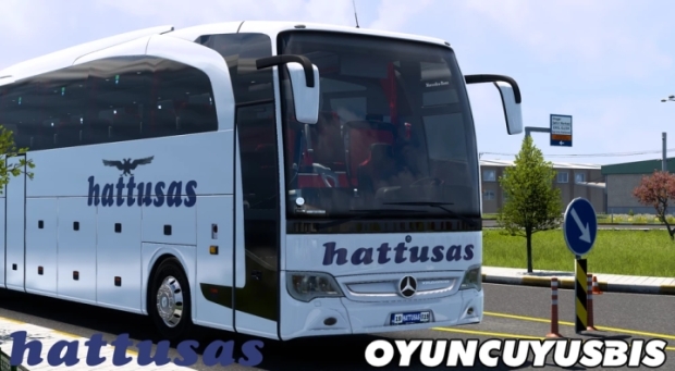 ETS2 - Hattusas Turizm Skin for MB Travego 17 Shd 2015 V1.0