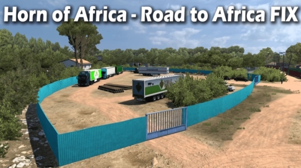 ETS2 - Horn of Africa - Road to Africa Fix V0.6.2
