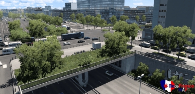ETS2 - Ile-de-France (Paris Suburbs) Map 1:1