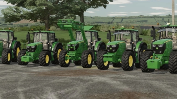 FS22 - John Deere 6M Pack V1.0
