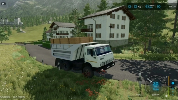 FS22 - Kamaz 55111 Agro Truck V1.0