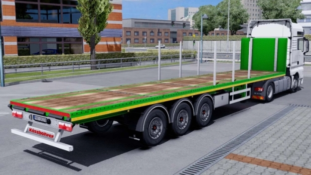 ETS2 - Kassbohrer Flatbed Trailer