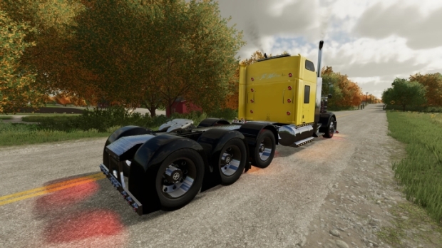 FS22 - Kenworth W900L Custom Truck V3.5 | Farming Simulator 22 | Mods.club