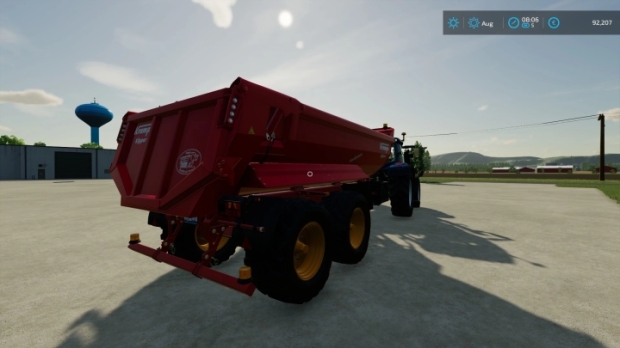 FS22 - Krampe Halfpipe Hp 20 Trailer V1.0