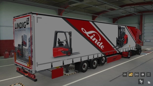 ETS2 - Linde-Lindig Skin V1.01
