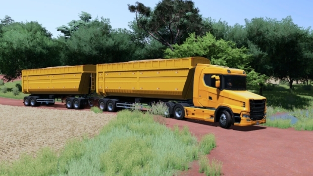 FS22 - Lizard Dumper Roadtrain V1.0.0.1