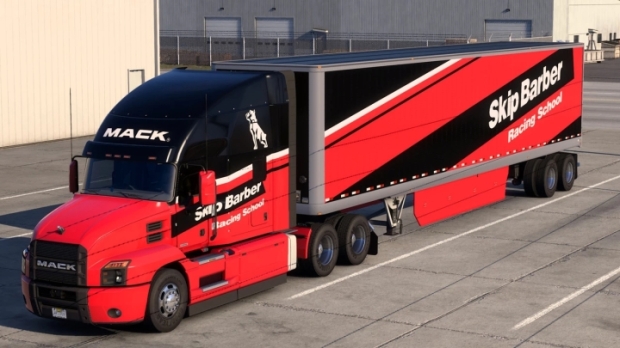 ATS - Mack Trucks Skip Barber Racing School Combo V1.0