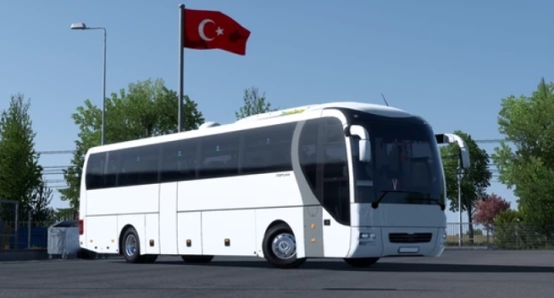 ETS2 - Man Fortuna Bus & Skin