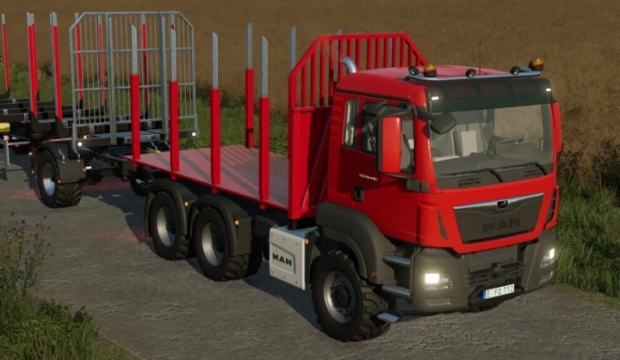 FS22 - MAN TGS 18/26 Series Agro Truck V1.0