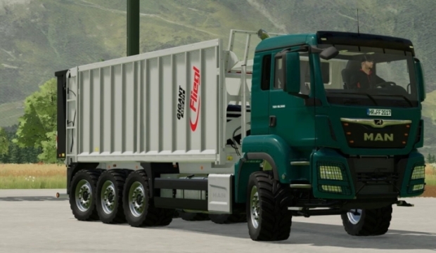 FS22 - MAN TGS Fliegl Agro Truck V1.0