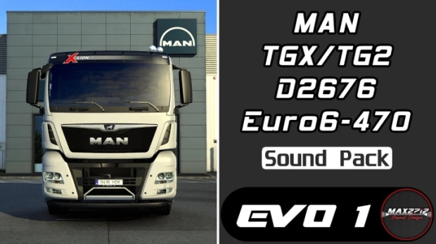 ETS2 - MAN TGX-TG2 470 D2676 Sound Pack