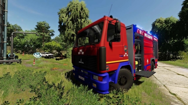 FS22 - Maz 55026 Pozharka V1.1