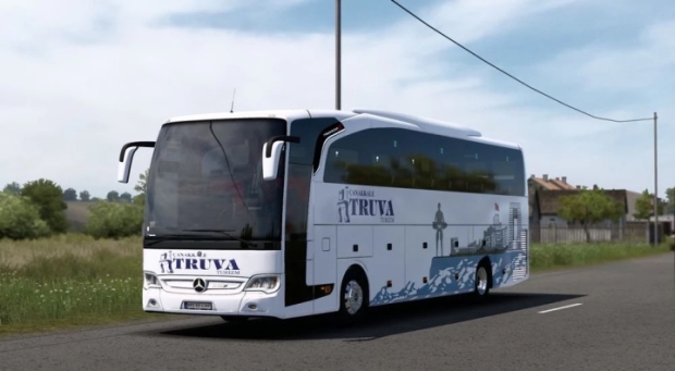 ETS2 - Mercedes-Benz Travego 15 SHD Canakkale Truva Skinpack V1.0