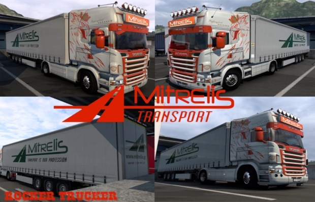 ETS2 - Mitrelis Transport Skin Pack V1.0